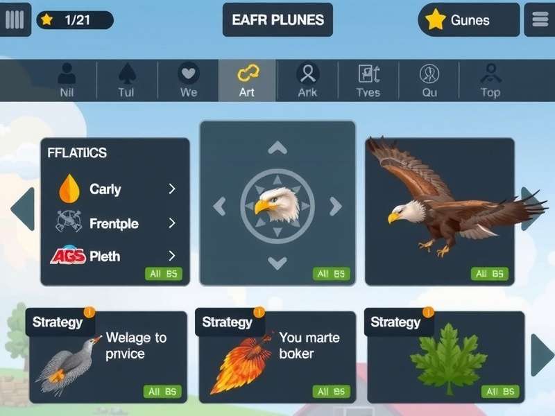 Eagle Eyes strategy planning interface